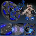 Επιτοίχιο Ταμπλό Πυγμαχίας Με Led Οθόνη, Bluetooth & Γάντια electronistas.gr