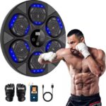 Επιτοίχιο Ταμπλό Πυγμαχίας Με Led Οθόνη, Bluetooth & Γάντια electronistas.gr