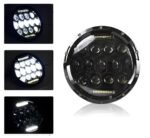 LED Προβολέας Jeep 7'' / 75W – Υψηλής Φωτεινότητας Με DRL electronistas.gr