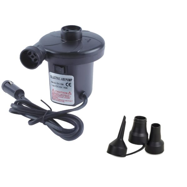 Ηλεκτρική Τρόμπα Για Στρώματα & Φουσκωτά DC12V / AC100-240V – 75W electronistas.gr