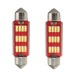 LED CANBUS Λάμπες Αυτοκινήτου 12V 39mm – 6500K | SV8.5 | 2SMD 5050 electronistas.gr
