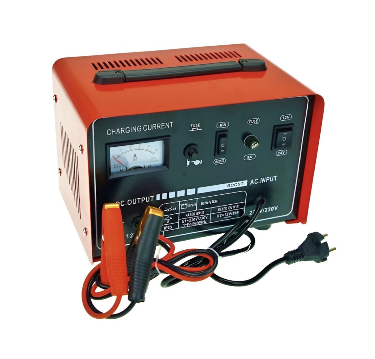 Φορτιστής Μπαταριών Οχημάτων 50A 12V/24V electronistas.gr