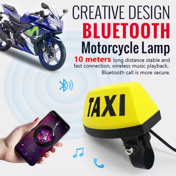 Καπέλο Ταξί DC12V Με Σύνδεση Bluetooth electronistas.gr