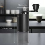 Φορητός Χειροκίνητος Μύλος Καφέ Με Ρυθμιζόμενο Κεραμικό Μηχανισμό electronistas.gr