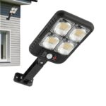 LED Ηλιακός Προβολέας Τοίχου Με Ανιχνευτή Κίνησης – 100 LED electronistas.gr