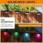 Σετ 4τμχ Ηλιακά Φωτάκια RGB Αυτόματης Εναλλαγής Χρωμάτων electronistas.gr