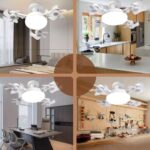 Ανεμιστήρας Οροφής Με LED Φωτισμό (Υποδοχή E27 - 60W) electronistas.gr