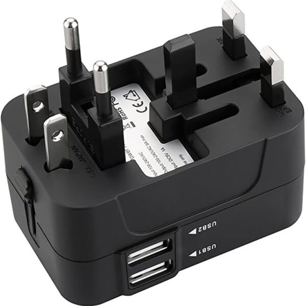 Universal Τροφοδοτικό Με 2 USB Θύρες – 6A / 1380W electronistas.gr