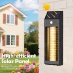 LED Ηλιακό Επιτοίχιο / Κρεμαστό Φωτιστικό 18W Με RGB Εφέ electronistas.gr