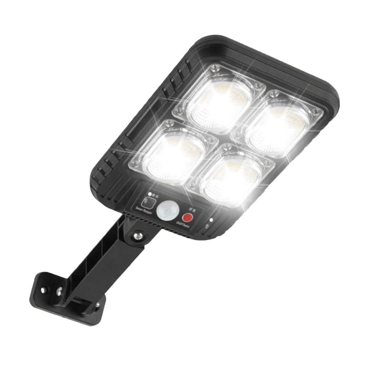 LED Ηλιακός Προβολέας Τοίχου Με Ανιχνευτή Κίνησης – 100 LED electronistas.gr