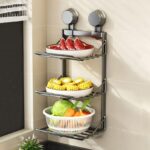 Επιτοίχια Ραφιέρα Κουζίνας 3 Επιπέδων 37x16x17cm electronistas.gr