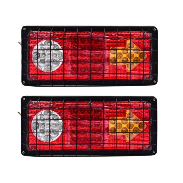 Σετ 2τμχ Συνδυαστικά LED Σήμανσης & Ανακλαστικό Για Φορτηγάκια & Ρυμουλκά – 24V electronistas.gr