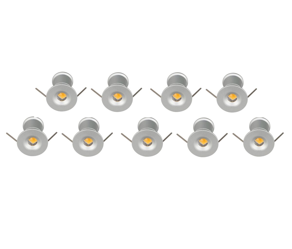 Μίνι LED Φωτάκια 1W – Σετ 9τμχ electronistas.gr
