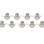 Μίνι LED Φωτάκια 1W – Σετ 9τμχ electronistas.gr