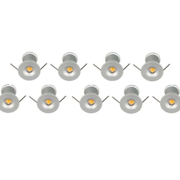 Μίνι LED Φωτάκια 1W – Σετ 9τμχ electronistas.gr