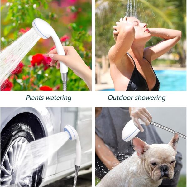 Φορητό Ηλεκτρικό Ντους Με Αντλία & Μπαταρία electronistas.gr