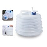 Πτυσσόμενος Κουβάς 15L – Με Βιδωτό Καπάκι & Ρυθμιζόμενη Ροή Νερού electronistas.gr