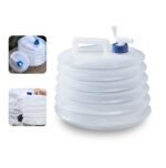 Πτυσσόμενος Κουβάς 15L – Με Βιδωτό Καπάκι & Ρυθμιζόμενη Ροή Νερού electronistas.gr