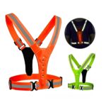 Ανακλαστικό Γιλέκο Νυχτερινού Τρεξίματος 4 LED – Κίτρινο/Πορτοκαλί electronistas.gr