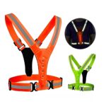 Ανακλαστικό Γιλέκο Νυχτερινού Τρεξίματος 4 LED – Κίτρινο/Πορτοκαλί electronistas.gr