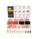 Σετ 120τμχ Ακροδέκτες Χαλκού Με Θερμοσυστελλόμενους Σωλήνες electronistas.gr