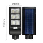 Ηλιακός Προβολέας Δρόμου 300W Με Τηλεχειριστήριο & Ανιχνευτή Κίνησης electronistas.gr