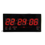 Ψηφιακό Ρολόι Τοίχου LED Με Ένδειξη Θερμοκρασίας & Ημερομηνίας electronistas.gr