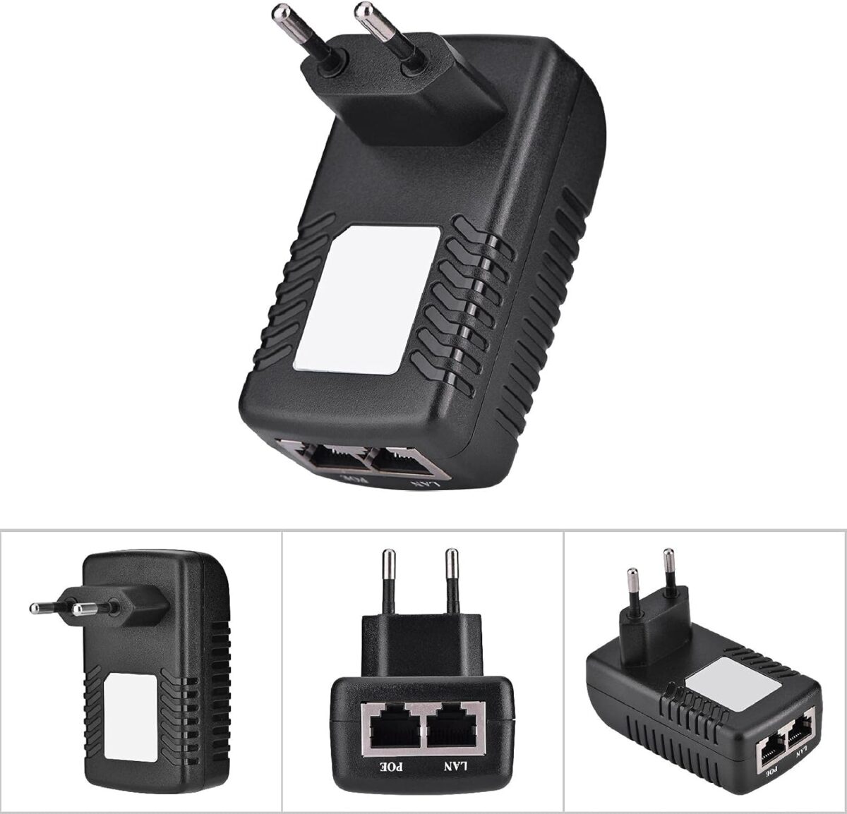 Τροφοδοτικό Wall EU 48V 0.5A | Ethernet IP Power Adapter 24W electronistas.gr
