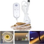 Ταινία LED Με Αισθητήρα Κίνησης & Τηλεχειριστήριο – 5M, USB, 3000K electronistas.gr