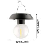 Ηλιακό Κρεμαστό Φωτιστικό Στρογγυλό electronistas.gr