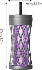 Ασύρματη Κρεμαστή Λάμπα Με UV Φως & Παγίδα Εντόμων 5W electronistas.gr