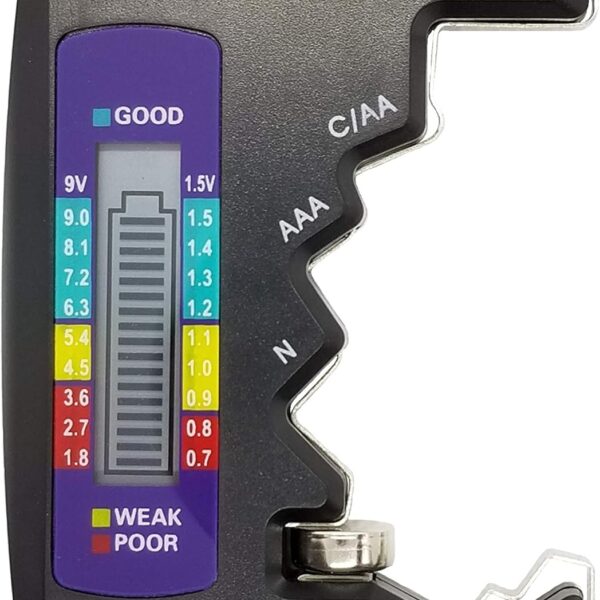 Universal Ψηφιακός Μετρητής Μπαταριών Με Οθόνη LCD electronistas.gr