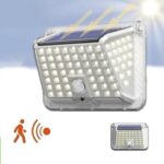 Ηλιακό Επιτοίχιο Φωτιστικό LED Με Ανιχνευτή Κίνησης IP66, 6500K electronistas.gr