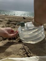 Πτυσσόμενος Κουβάς 10L – Με Ρυθμιζόμενη Ροή Νερού & Βιδωτό Καπάκι electronistas.gr