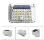 Ηλιακό Επιτοίχιο Φωτιστικό LED Με Ανιχνευτή Κίνησης IP66, 6500K electronistas.gr