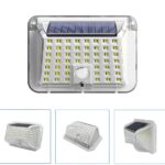 Ηλιακό Επιτοίχιο Φωτιστικό LED Με Ανιχνευτή Κίνησης IP66, 6500K electronistas.gr