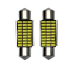 Σετ 2τμχ Λάμπες Σωληνωτές LED 36mm – 27 SMD 3014 – 6500K – Canbus electronistas.gr