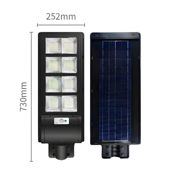 Ηλιακός Προβολέας Δρόμου 400W Με Τηλεχειριστήριο & Ανιχνευτή Κίνησης electronistas.gr