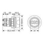 Διακόπτης Απομόνωσης Μπαταρίας 12V-24V 100A (Power-Off) electronistas.gr