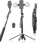 Selfie Stick Με Gimbal & AI Παρακολούθηση Προσώπου – 360° electronistas.gr