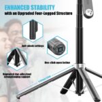 Selfie Stick Με Gimbal & AI Παρακολούθηση Προσώπου – 360° electronistas.gr