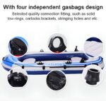 Φουσκωτή Βάρκα 4 Ατόμων Με Κουπιά, Θήκες Καλαμιών & Αξεσουάρ electronistas.gr