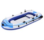 Φουσκωτή Βάρκα 4 Ατόμων Με Κουπιά, Θήκες Καλαμιών & Αξεσουάρ electronistas.gr