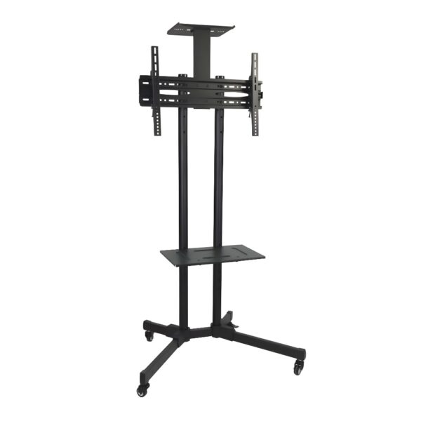 Βάση Τηλεόρασης Δαπέδου Με Ροδάκια 32″– 65″ electronistas.gr