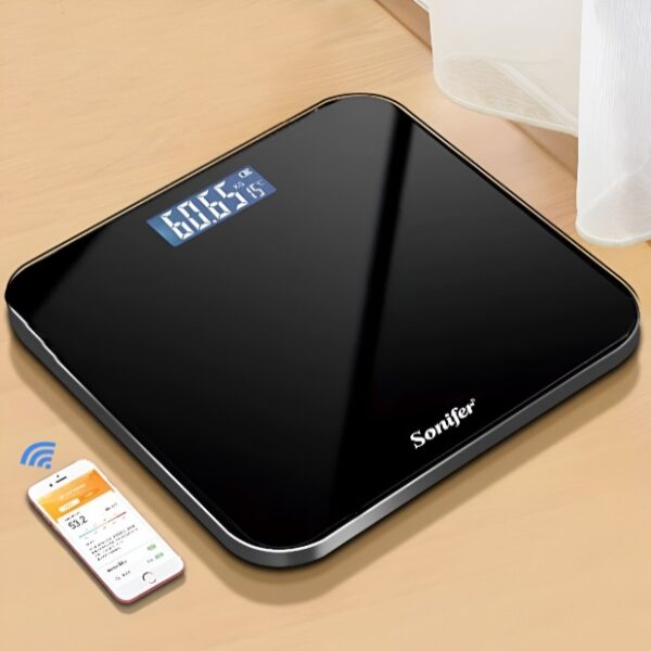 Ψηφιακή Ζυγαριά Σώματος – Μαύρη (έως 180 kg) electronistas.gr