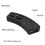 Bluetooth Ηχείο Κράνους Μηχανής Με Μείωση Θορύβου electronistas.gr