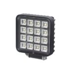 Προβολέας Εργασίας LED Τετράγωνος 9cm – 16 LED – 2400 Lumen electronistas.gr
