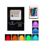 LED Προβολάκι RGB 10W Με Τηλεχειριστήριο electronistas.gr