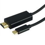 Καλώδιο Προσαρμογέα USB-C Σε HDMI 4K – 1,5m electronistas.gr