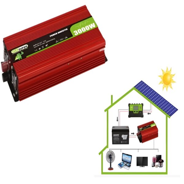 Μετατροπέας Ρεύματος (Power Inverter) 12V / 3000W electronistas.gr